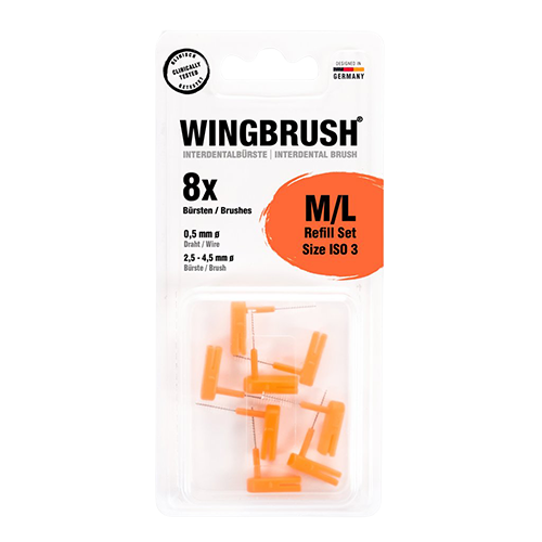 WINGBRUSH Interdentalbürste Refill-Set