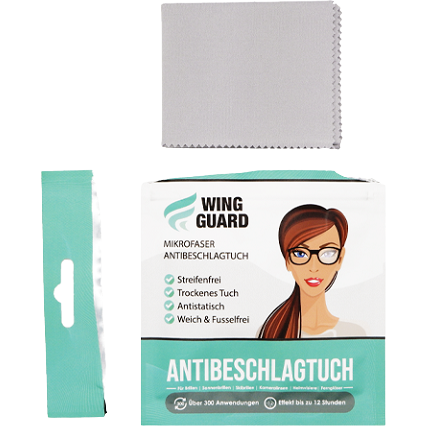 WINGGUARD Mikrofaser Antibeschlagtuch
